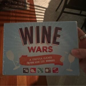 Wine Wars Trivia Game NWT - A Trivia Game for Wine Geeks and Wannabes